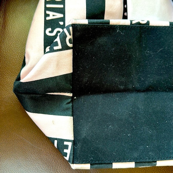Victoria’s Secret Pink/Black Striped Overnight Bag - Picture 16 of 17